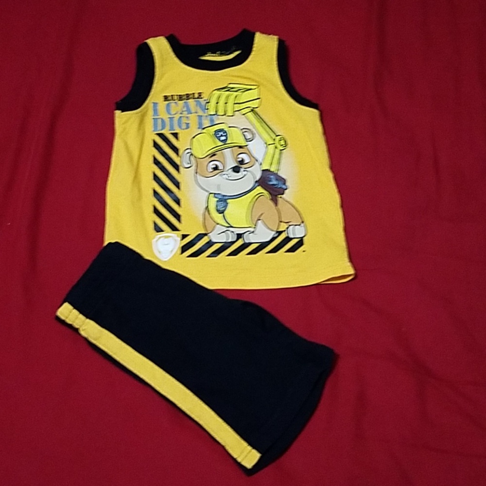 Toddler boy shorts set Nickelodeon Paw Patrol